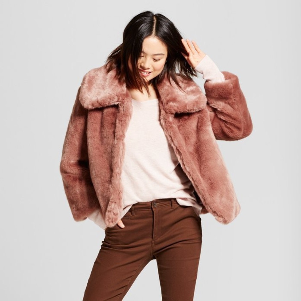 A New Day Faux Fur Coat